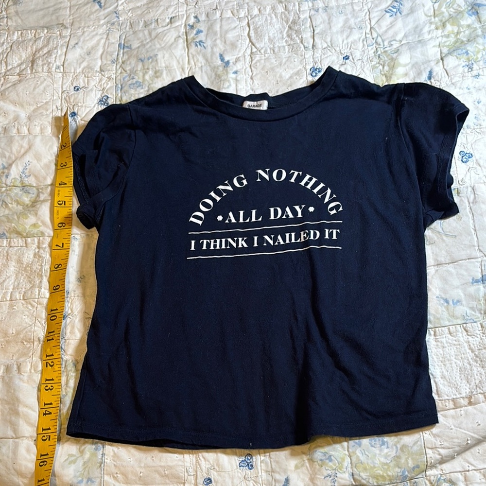 Garage Blue Short Sleeve Tee